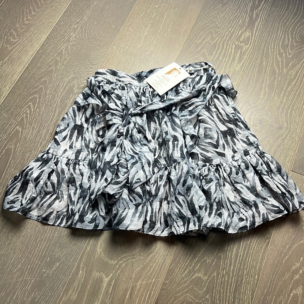 Sparkly Printed Skirt